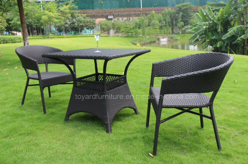 Modern Outdoor Hotel Rattan Dining Set