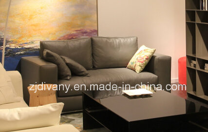 Modern Style Living Room Leather Sofa Set (D-72-B)