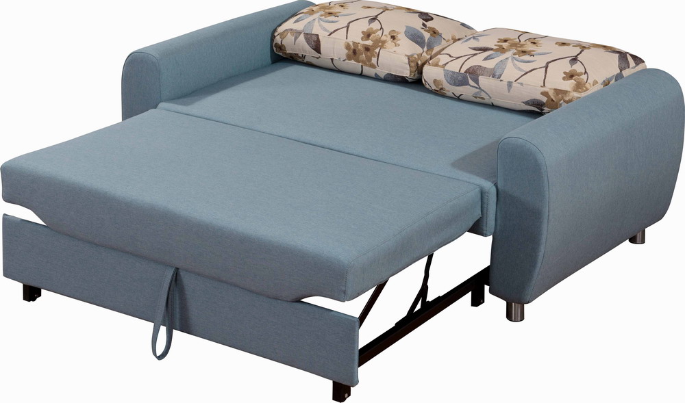 Modren Folding Fabric Sofa Bed with Arms
