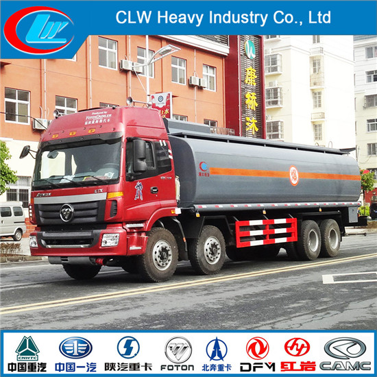 New Condition 8X4 Foton 12wheels 35cbm Fuel Truck Tanker