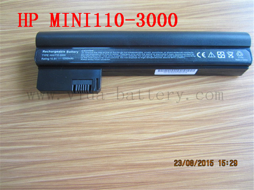 New Lithium-Ion External Battery for Laptop HP Mini 110-3000 110-3042nr 110-3190ef