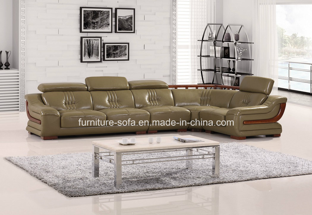 Nice Living Room Furniture Sectional Sofa Set with High Back (B88)