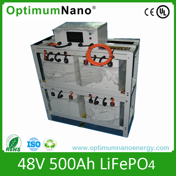 Optimum 48V 500ah LiFePO4 Battery for Communication Station Energy Storage