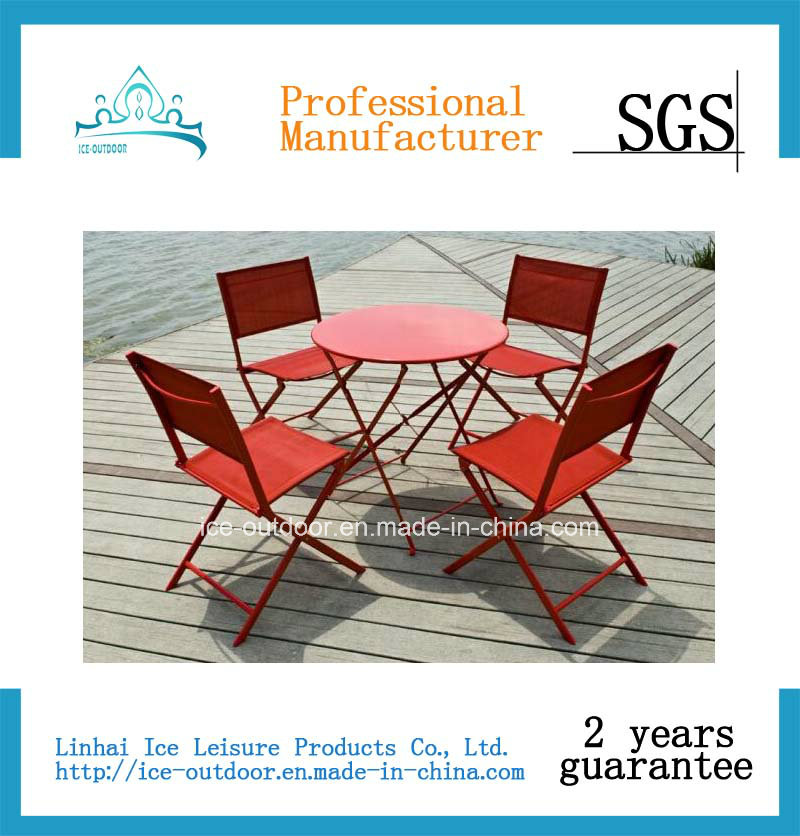 Outdoor Furnitureure Garden Furniture Foldable Dining Table Chair (FD-039I)