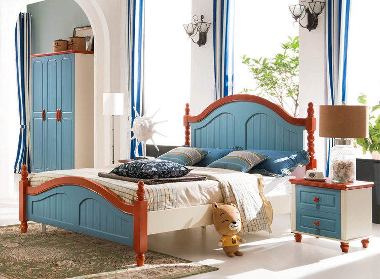 Popular Design Solid Wooden Bed (MY-3302)