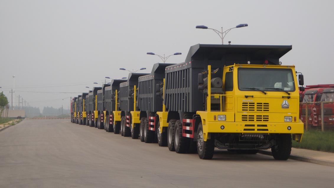 Popular Model HOWO Mine King Mining Dump Truck