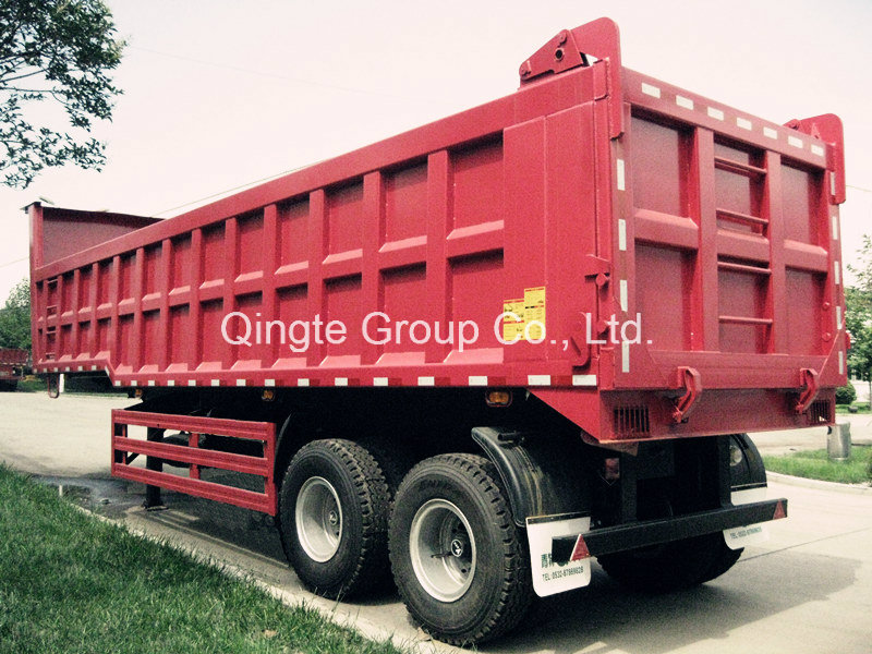 Rear Tipping Dump Semi Trailer (QDT9400ZHX)