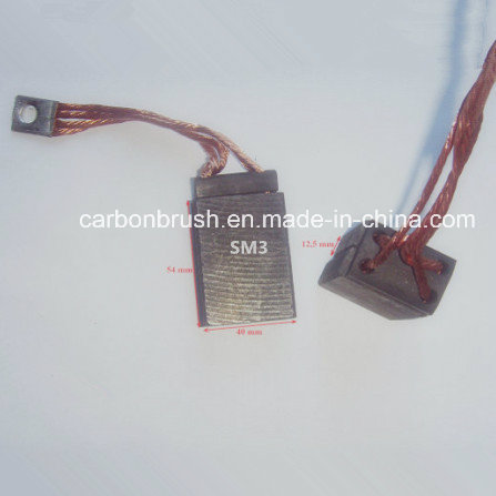 SM3 Silver Graphite Carbon Brush for Speed Measuring Motor