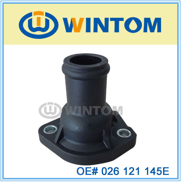 Sbc/Bbc Chrome Water Neck Thermostat Housing Outlet Vw 026 121 145e