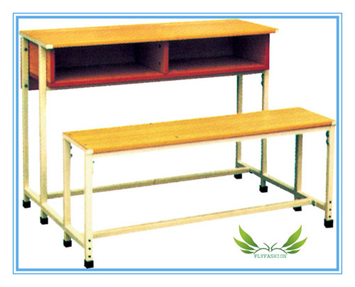 School Classroom Furniture of Double Student Desk