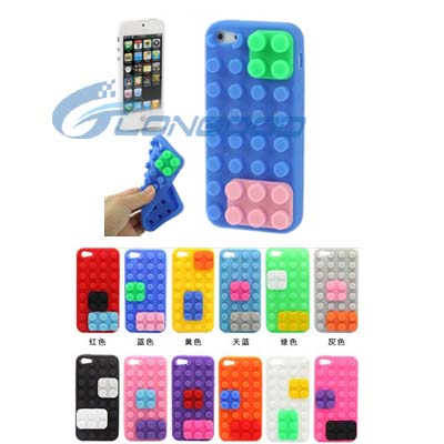 Silicone Lego Phone Case Cover for iPhone 5 5s