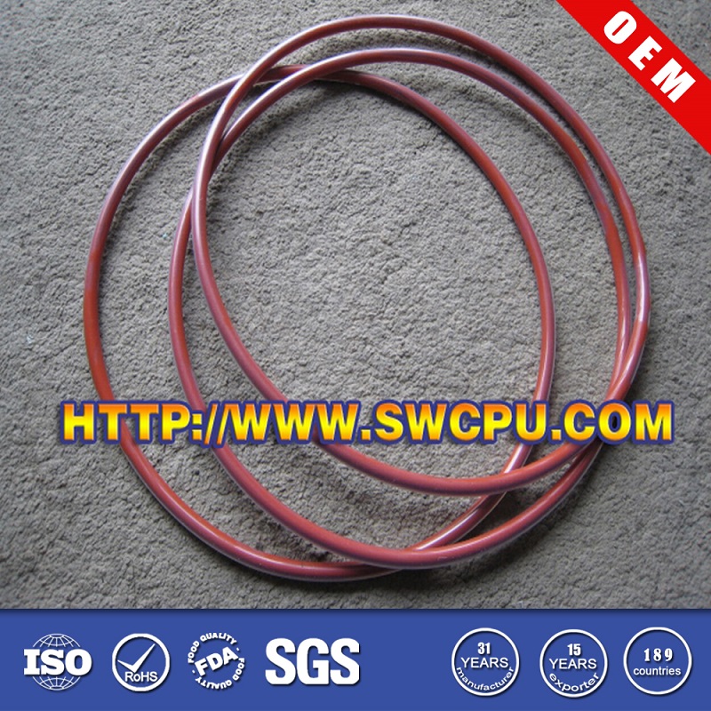 Silicone Rubber Sealing Gasket/O Ring (SWCPU-R-OR043)