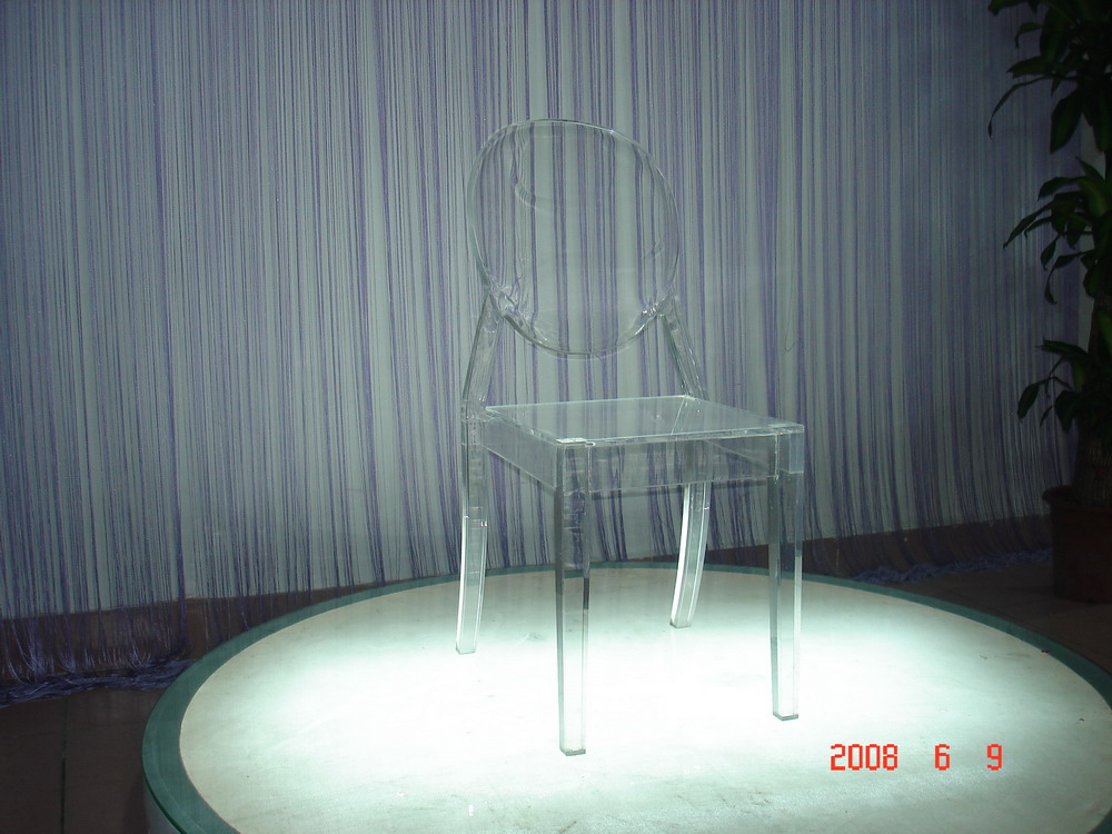 Simple Clear Acrylic Dining Chair