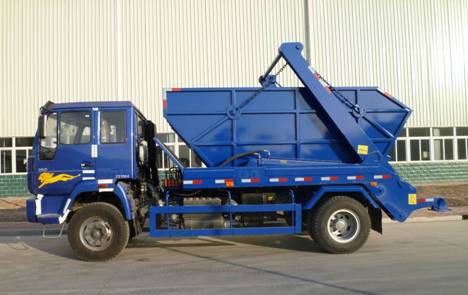 Sinotruk 4X2 12 M3 Arm Type Garbage Truck