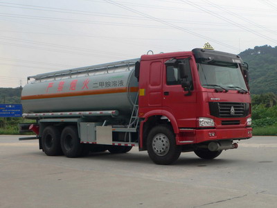 Sinotruk HOWO 6*4 Chemical Tank Truck Chemical Liquid Tank Truck