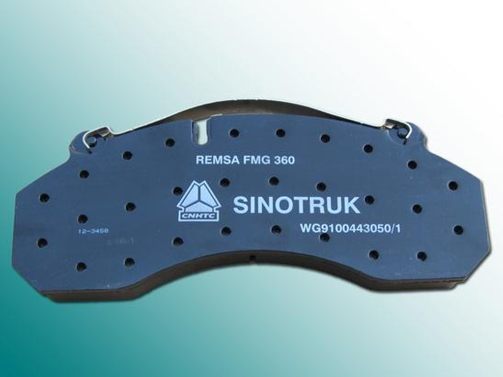 Sinotruk HOWO Heavy Truck Parts Brake Pad (WG9100443050)