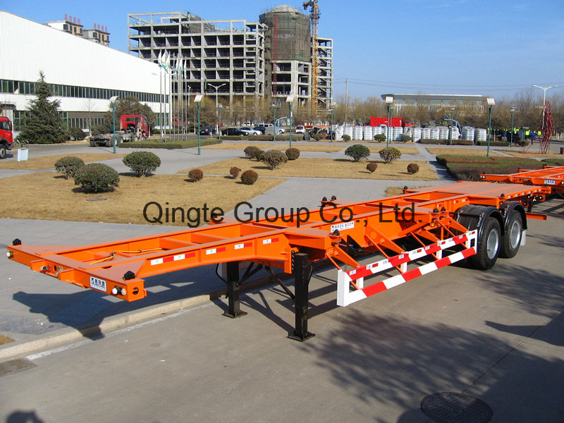 Skeleton Type Container Semi-Trailer (QDT9352TJZG)