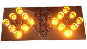 Solar-Powered LED Indicator Lamp