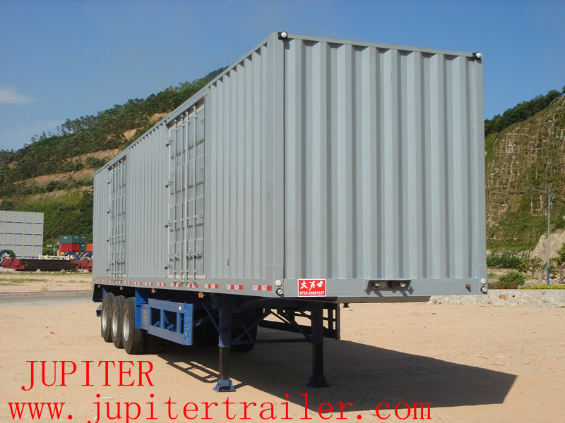 Splendid Three Axle Van Semi Trailer