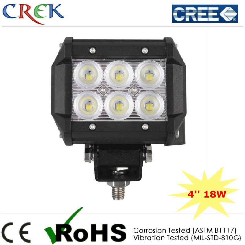 Spot/Flood 18W 4'' Inch CREE LED Work Light Bar for 4X4 Accessories LED Lamp (CK-BC20303)