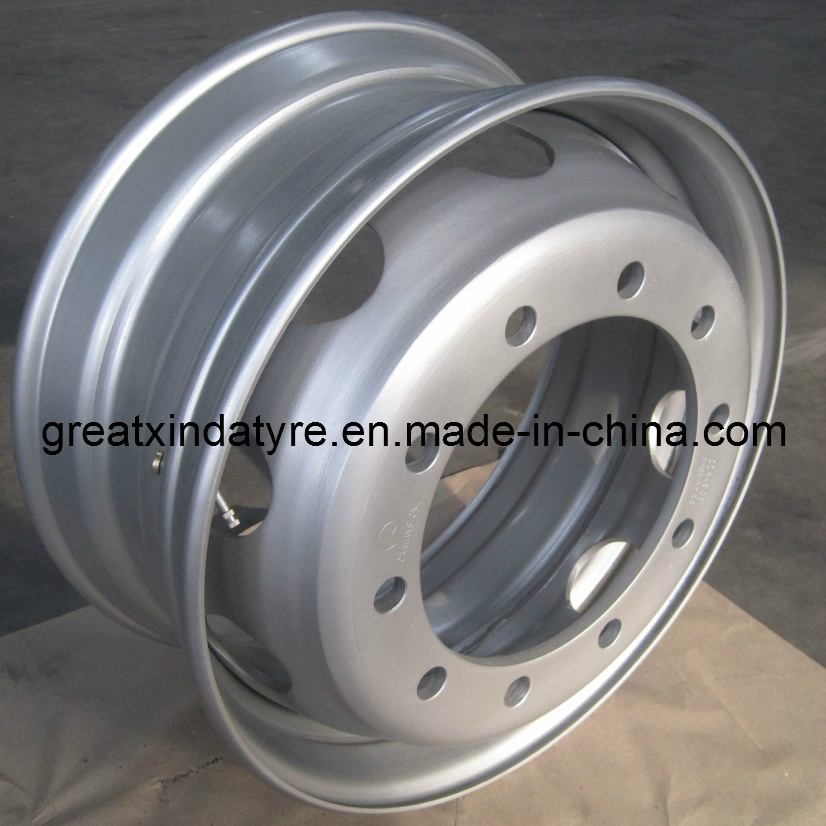 Steel Wheel Rim for Tubeless Tyre (22.5X7.50 22.5X8.25)