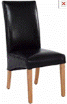 Straight Back Fabric Dining Chair/Wooden Chair/Chair with Best Prices