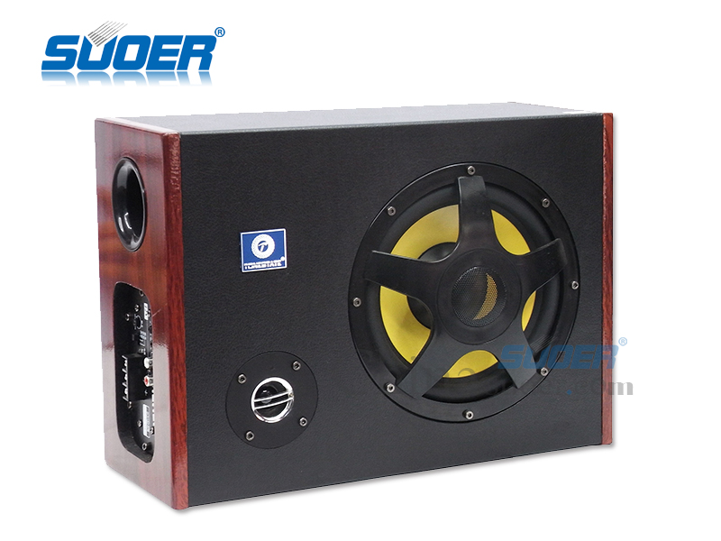 Suoer High Quality 8 Inch Car Subwoofer Square Car Audio Subwoofer Car Big Bass Audio Subwoofer (F08-Disen-8 Inch)