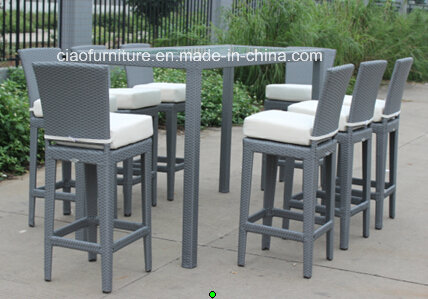 Top Design Outdoor Patio Rattan Bar Furniture Bar Stool