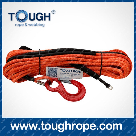 Tr-01 Anchor Winch Dyneema Synthetic 4X4 Winch Rope with Hook Thimble Sleeve Packed as Full Set