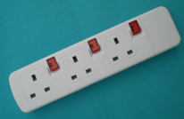 United Kindom Extension Strips, UK Extension Socket