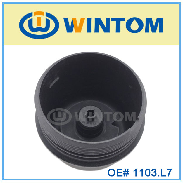 VW Oil Filter Cap/Oil Filter Cover with OEM 1103. L7