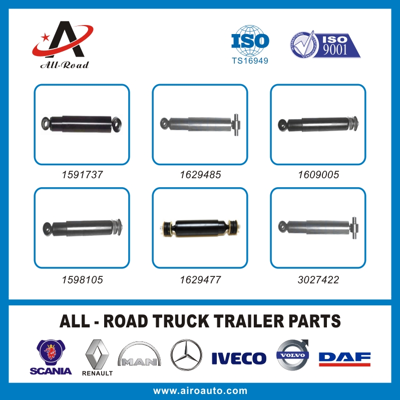 Volvo Truck Parts Shock Absorber 1591737 1629485 1609005 1598105 1629477 3027422