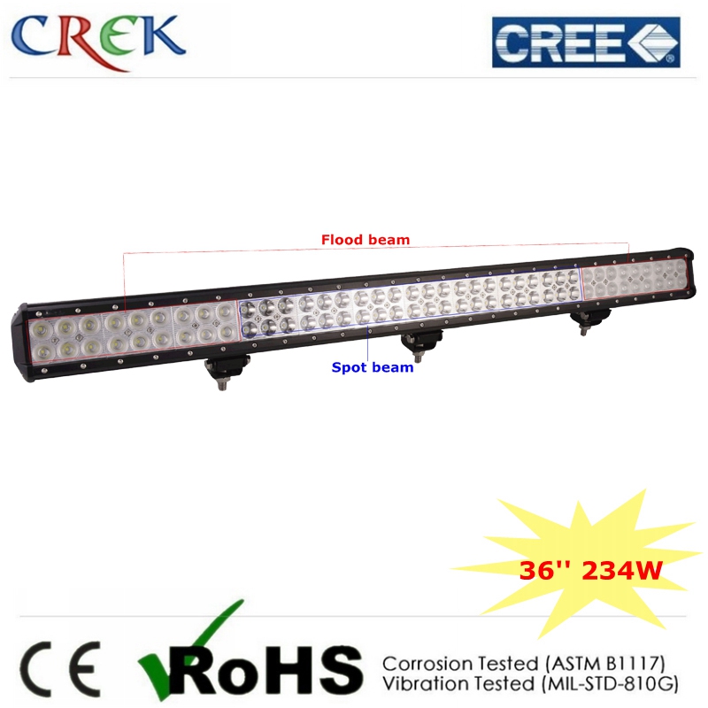 Wholesale 36'' Inch 234W Amber LED Fog Light, Car LED Light with Colorful LED Chips (CK-BC231003)
