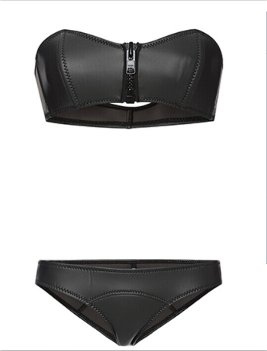 Wholesale Strapless Neoprene Bikini, Hot Sell Smooth Skin Neoprene Bikini