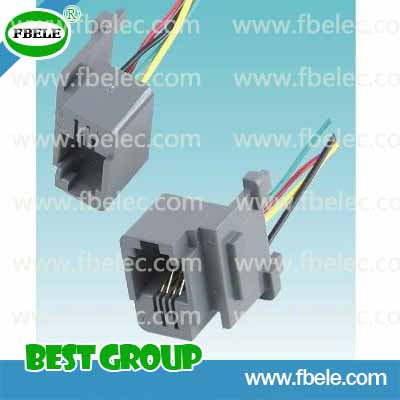 Wired Jack /RJ45 Connectors/Telephone Jack (FBWJ-14)