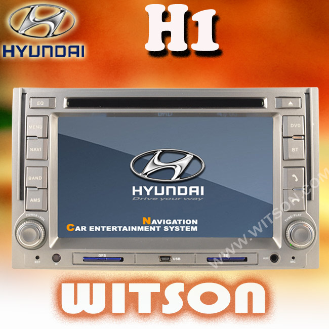 Witson Car DVD with GPS for Hyundai H1 (STAREX) (W2-D9533Y)