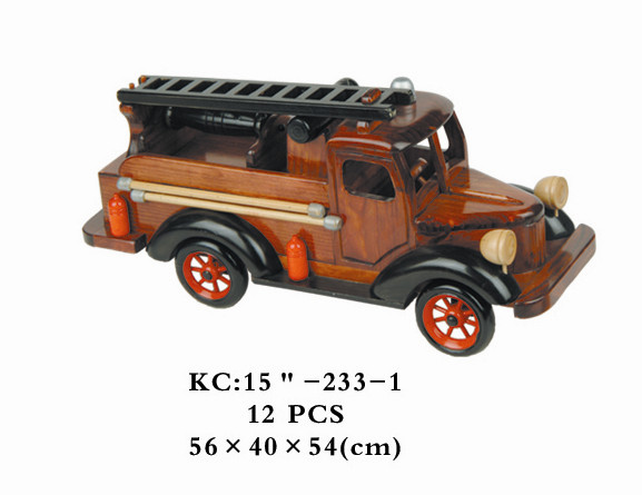 Wooden Toy Truck Model for Adults and Kids