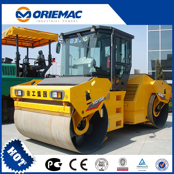 XCMG 13 Ton Double Drum Vibratory Roller Xd132