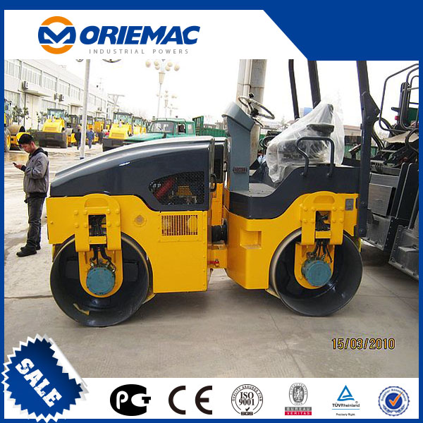 XCMG Best Selling Mini 4 Ton Road Roller Light Compactor (XMR40S)