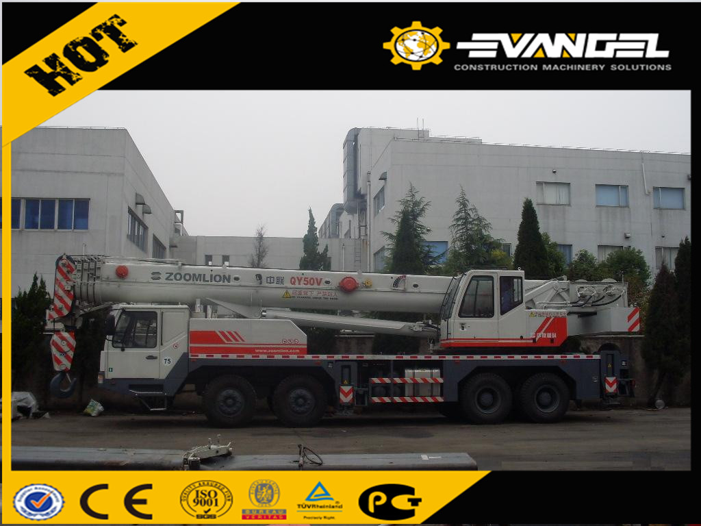 Zoomlion 50 Ton Truck Crane (QY50V)