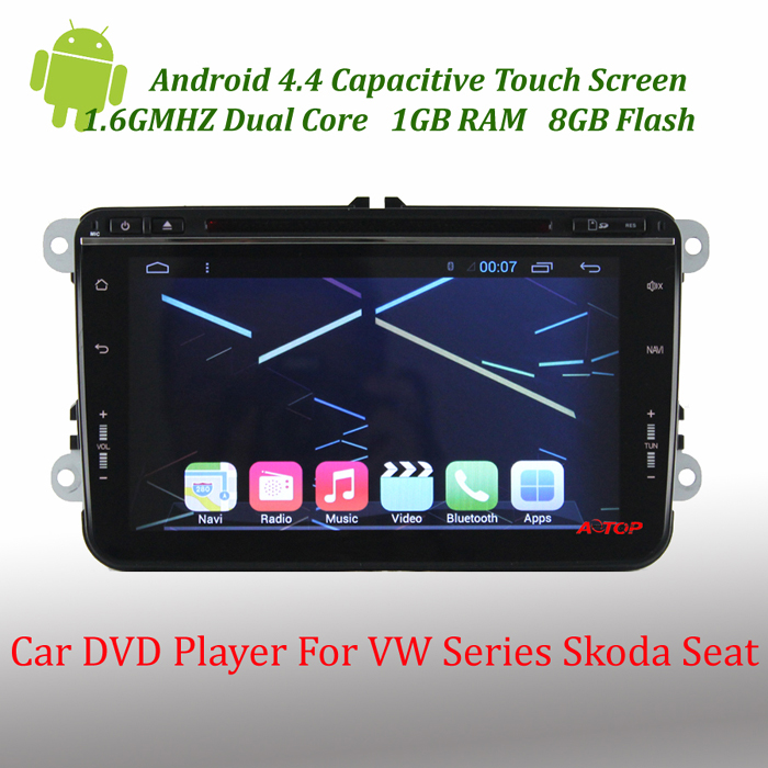 for VW Jetta Cc Car DVD GPS Player with Android 4.4 OS