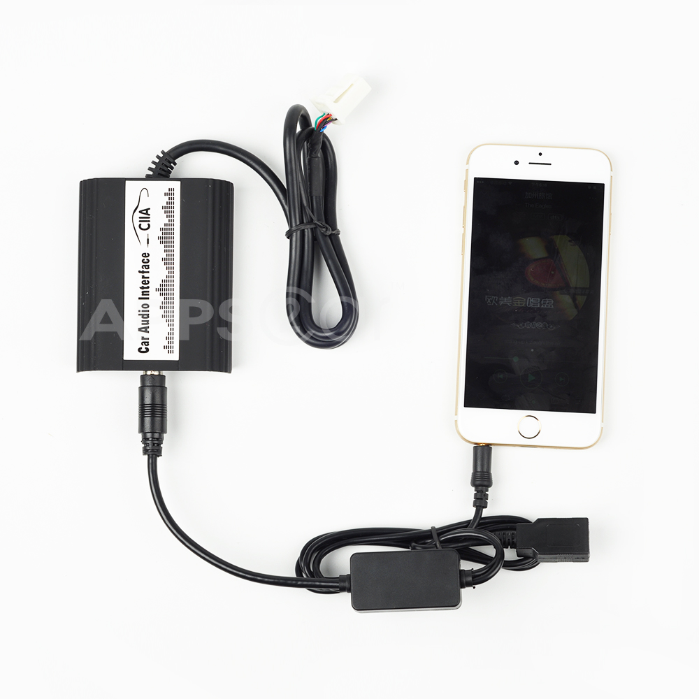 for Volvo Sc iPod iPhone Samsung Car Digital Music Interface Aux Input Adapter (CIIA-VOL)