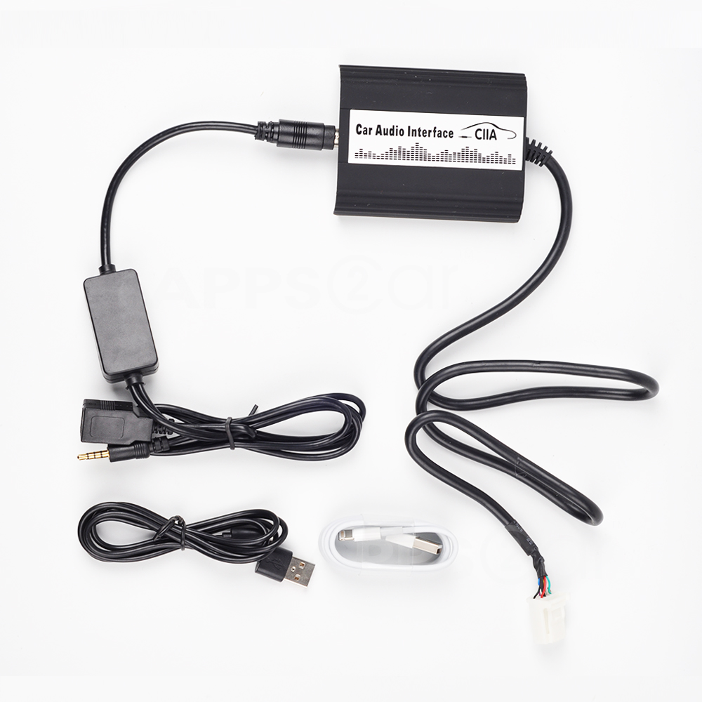 for iPod iPhone5S MP3 Car Aux in Adapter for Toyota Camry Corolla (ciia-tyt05)