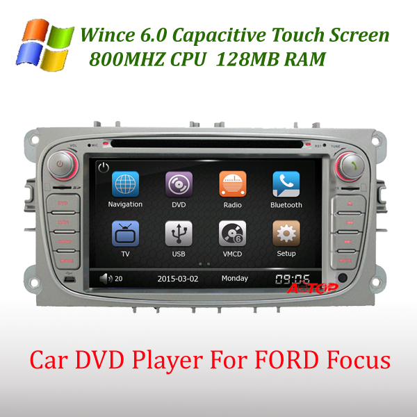 in Dash Wince Car DVD GPS for Ford Focus
