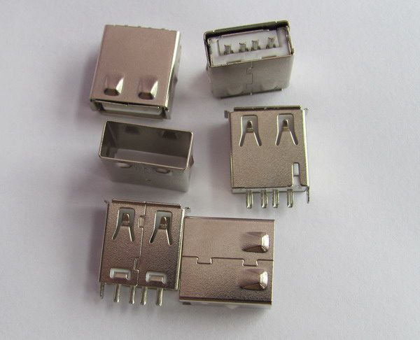 5pcs U040 USB 2.0 Female Connector